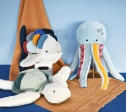 Histoire D'ours - Trésors Marins - Peluche Méduse Géante Bleue 80 Cm -Jouets En Peluche Boutique 202103111606537cbc6b84me