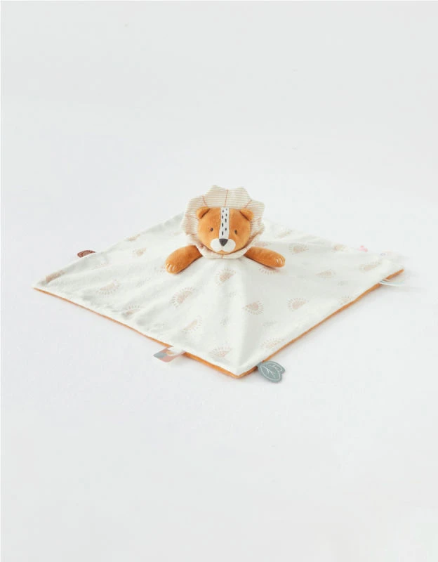 Noukie's - Babou Et Kendi - Doudou Jour / Nuit Réversible Lion 3 Noukie's - Babou Et Kendi - Doudou Jour / Nuit Réversible Lion – Image 3