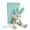 Doudou Et Compagnie - Lapin De Sucre Vert Amande Peluche 30 Cm