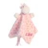 Aurora Gigi La Girafe Doudou Plat Rose