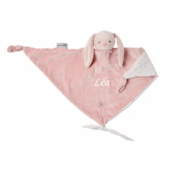 Nattou - Alice Et Pomme - Maxi Doudou Lapin Rose 40 Cm
