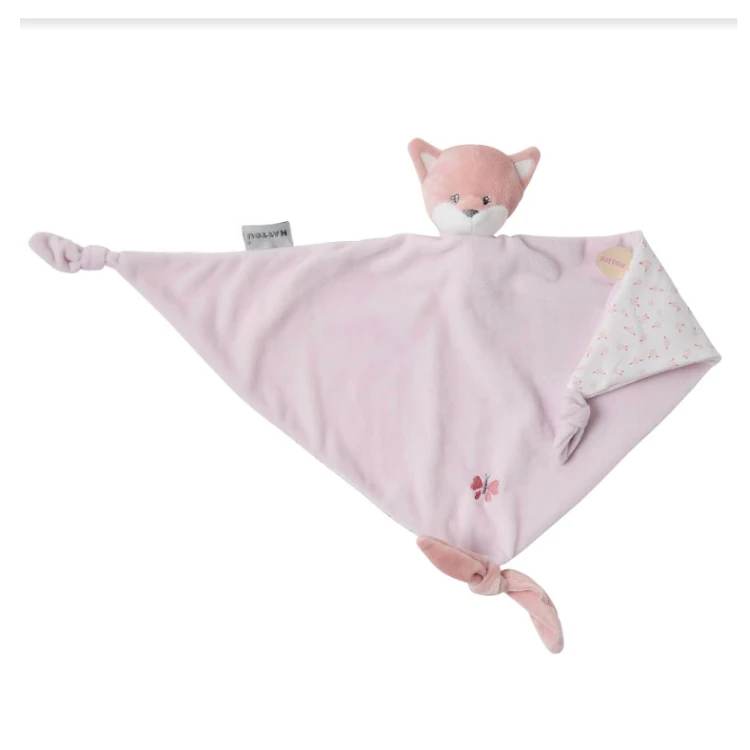 Nattou - Alice Et Pomme - Maxi Doudou Renard Rose 40 Cm 2 Nattou - Alice Et Pomme - Maxi Doudou Renard Rose 40 Cm – Image 2