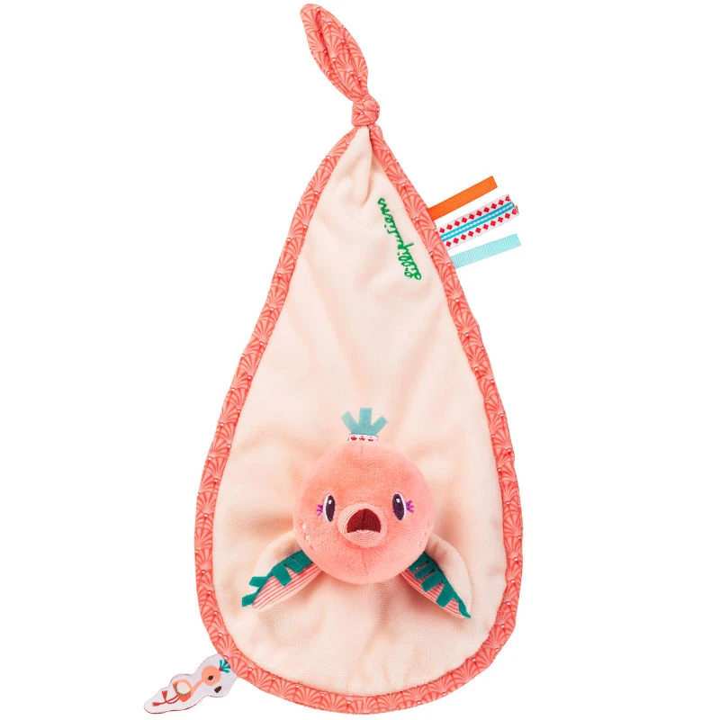 Lilliputiens Anaïs Le Flamant Rose Doudou Plat Rose 25 Cm 1 Lilliputiens Anaïs Le Flamant Rose Doudou Plat Rose 25 Cm