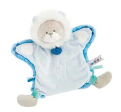 Doudou Et Compagnie - Artik'COOL Doudou Marionnette Lion Bleu