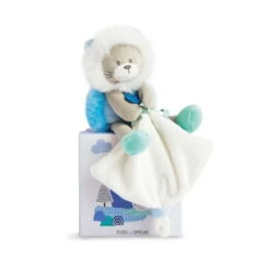 Doudou Et Compagnie - ArtikCOOL Doudou Mouchoir Lion Bleu