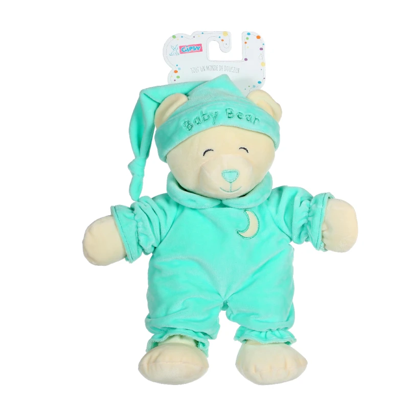 Gipsy Baby Bear Peluche Ours Vert 30 Cm 1 Gipsy Baby Bear Peluche Ours Vert 30 Cm