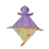Nicotoy Doudou Bébé Dinosaure Violet Jaune 40 Cm