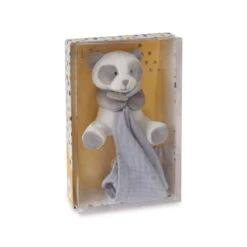 Baby'Nat - Doudou Avec Mouchoir Panda En Coffret 20 Cm