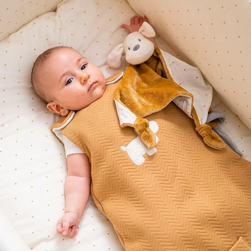 Nattou - Charlie Le Chien - Maxi Doudou Marron Caramel 40 Cm 3 Nattou - Charlie Le Chien - Maxi Doudou Marron Caramel 40 Cm – Image 3