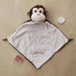 Cubbies Maxi Doudou Singe Marron Beige 40 Cm