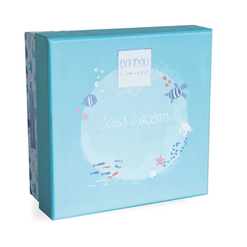 Doudou Et Compagnie - Sous L'océan Poisson Vert Avec Doudou 20 Cm 3 Doudou Et Compagnie - Sous L'océan Poisson Vert Avec Doudou 20 Cm – Image 3