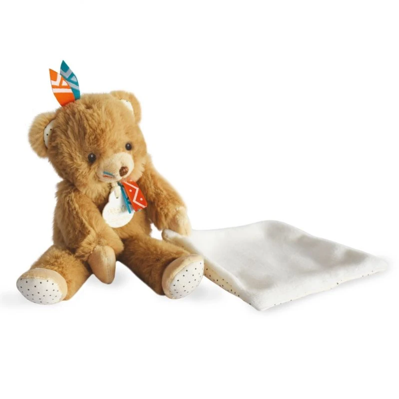 Doudou Et Compagnie - Tiwipi - Doudou Mouchoir Ours 20 Cm 3 Doudou Et Compagnie - Tiwipi - Doudou Mouchoir Ours 20 Cm – Image 3