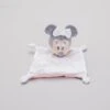 Disney Minnie La Souris Doudou Plat Blanc Rose 20 Cm