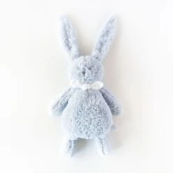 Dimpel - Ella Le Lapin - Peluche Bleu 30 Cm