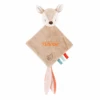 Nattou Fanny & Oscar Mini Doudou Biche Beige Escargot 20 Cm