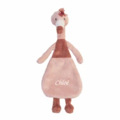 Happy Horse - Fiddle Le Flamant Rose - Doudou 20 Cm