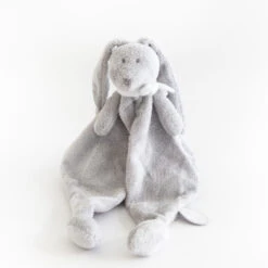 Dimpel Flor Le Lapin Doudou Plat Gis Clair