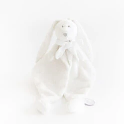 Dimpel Flore Le Lapin Doudou Plat Blanc
