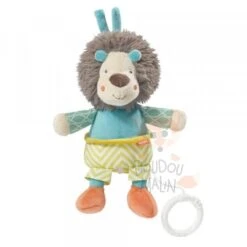 Babysun Funky Friends Boîte à Musique Lion Bleu Jaune Orange