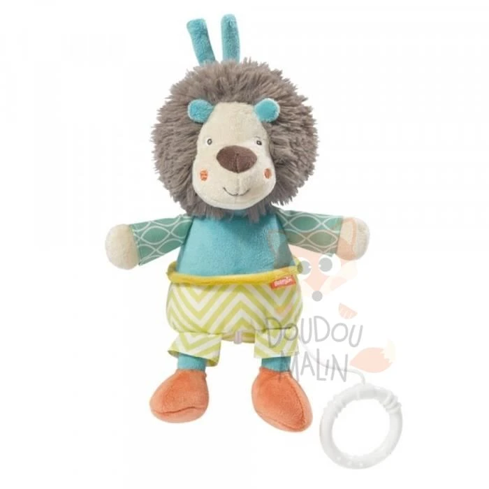 Babysun Funky Friends Boîte à Musique Lion Bleu Jaune Orange 1 Babysun Funky Friends Boîte à Musique Lion Bleu Jaune Orange