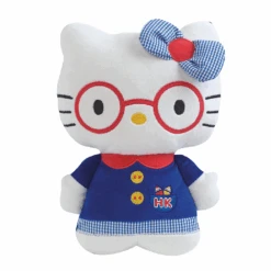 Hello Kitty - Peluche Câlin - Ecolière 25 Cm