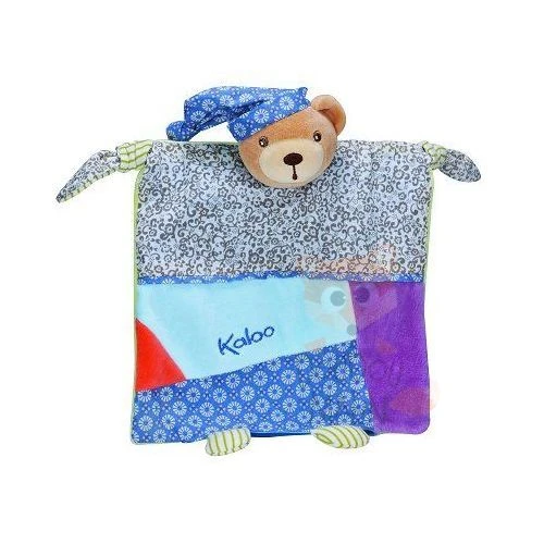 Kaloo Collection Hippie Chic Doudou Ours Marionnette Violet Bleu Fleur 1 Kaloo Collection Hippie Chic Doudou Ours Marionnette Violet Bleu Fleur