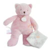 Doudou Et Compagnie J'aime Mon Doudou Peluche Chat Rose