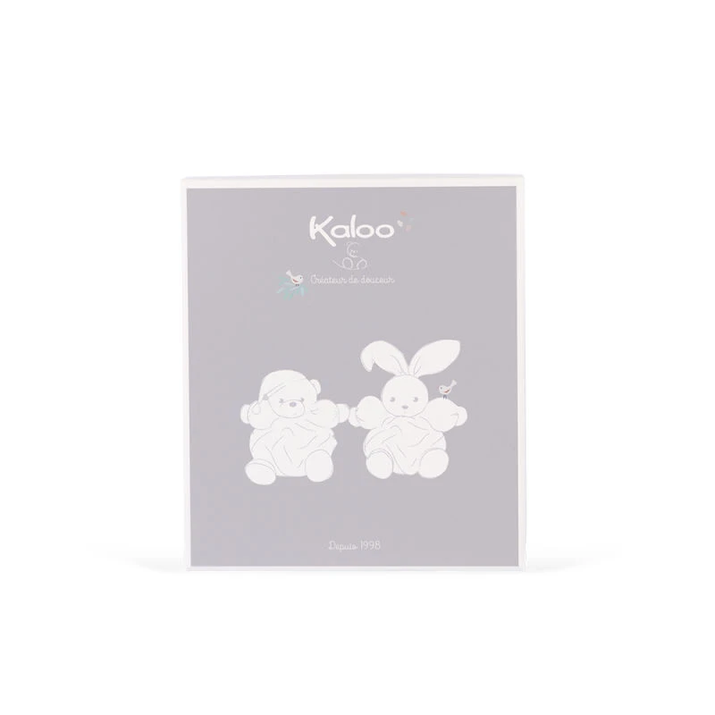 Kaloo - Plume - Doudou Plat Biche Bleu Turquoise 25 Cm 2 Kaloo - Plume - Doudou Plat Biche Bleu Turquoise 25 Cm – Image 2