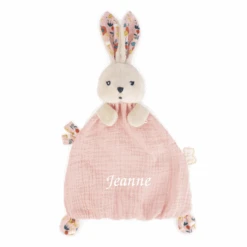 Kaloo - K'Doux - Doudou Lapin Rose Coquelicot 20 Cm