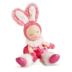 Doudou Et Compagnie - Lady Poupée Déguisée En Lapin Rose 25 Cm