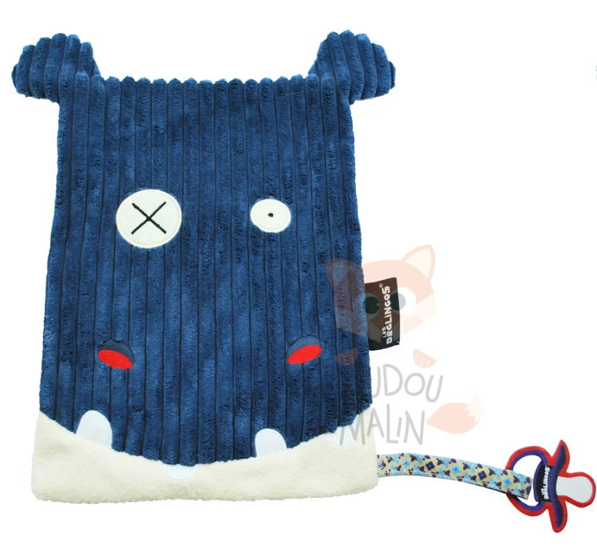 Les Déglingos - Hippipos L'hippo - Maxi Doudou Plat 40 Cm 1 Les Déglingos - Hippipos L'hippo - Maxi Doudou Plat 40 Cm