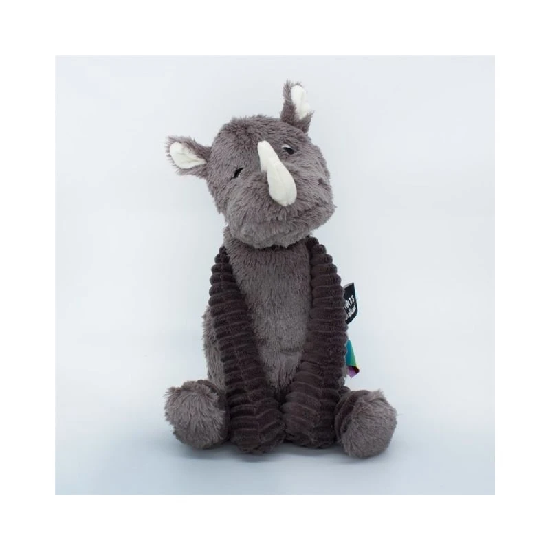 Les Déglingos - Les Ptipotos - Grobisou Le Rhinocéros Gris - Peluche 30 Cm 1 Les Déglingos - Les Ptipotos - Grobisou Le Rhinocéros Gris - Peluche 30 Cm