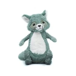 Les Déglingos - Les Ptipotos - Netoitou Le Raton Laveur Vert - Peluche 27 Cm