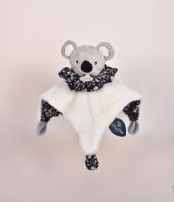 Doudou Et Compagnie - Les Petits Fûtés - Doudou Boule Koala Blanc Noir 25 Cm -Jouets En Peluche Boutique les20petits20futes2020boule20koala20blanc20noir20202520cm 2