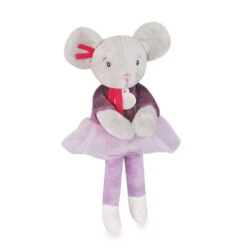 Baby'Nat - Les P'tites Souris - Noisette Tutu Rose 24 Cm