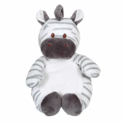 Gipsy Les Toodoux Mini Peluche Zèbre Blanc Gris 15 Cm