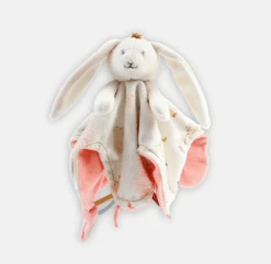 Noukie's - Lina Et Joy - Doudou Lapin Beige Rose 25 Cm