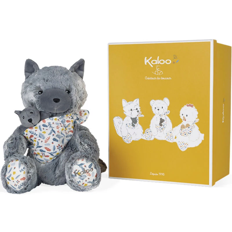 Kaloo - Linoo - Peluche Louise La Maman Louve - 36 Cm 5 Kaloo - Linoo - Peluche Louise La Maman Louve - 36 Cm – Image 5