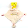 Mots D'enfants Doudou Lion Guépard Jaune Rose Ma Petite Jungle 30 Cm