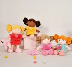 Jolijou - Ma Première Poupée - Mlle Menthe Vert Orange 21 Cm -Jouets En Peluche Boutique ma20premiere20poupee2020mlle20corail202120cm