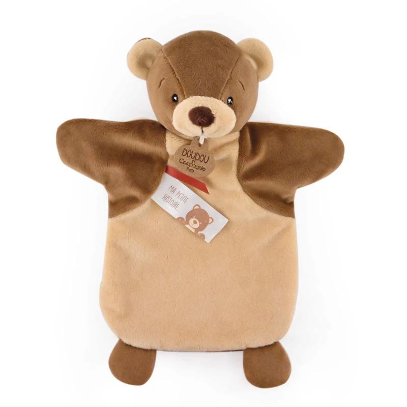 Doudou Et Compagnie - Marionnette Ours Marron 25 Cm 2 Doudou Et Compagnie - Marionnette Ours Marron 25 Cm – Image 2