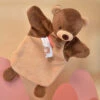 Doudou Et Compagnie - Marionnette Ours Marron 25 Cm