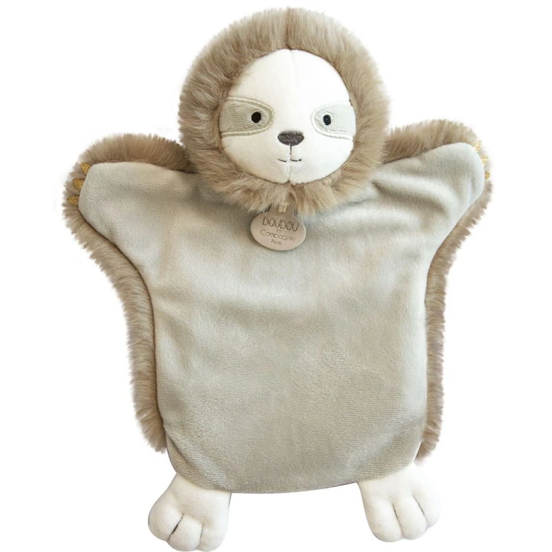 Doudou Et Compagnie - Marionnette Paresseux Beige 25 Cm 1 Doudou Et Compagnie - Marionnette Paresseux Beige 25 Cm