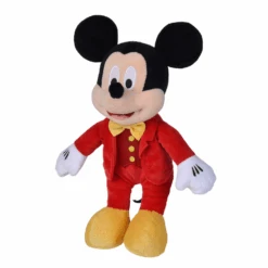 Disney Mickey La Souris Peluche Costume Rouge 25 Cm