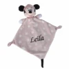 Disney - Minnie La Souris - Doudou Plat Luminescent Rose 25 Cm