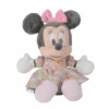 Disney Minnie La Souris Liberty Peluche Rose Fleur 25 Cm