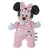 Disney Minnie La Souris Peluche Luminescente Rose 25 Cm