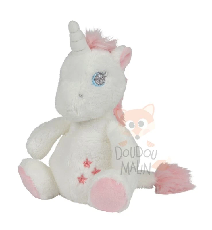 Tex Mon Ami Magique Mini Peluche Licorne Blanc Rose étoile 1 Tex Mon Ami Magique Mini Peluche Licorne Blanc Rose étoile