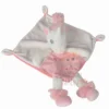 Tex Mon Ami Magique Doudou Plat Licorne Rose Blanc Coeur étoile
