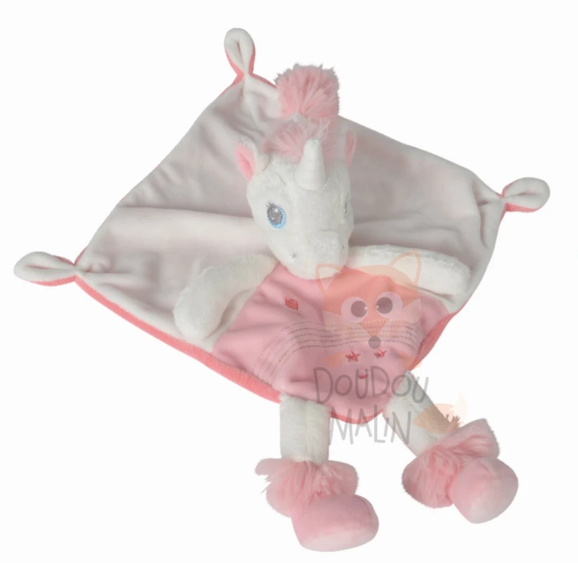 Tex Mon Ami Magique Doudou Plat Licorne Rose Blanc Coeur étoile 1 Tex Mon Ami Magique Doudou Plat Licorne Rose Blanc Coeur étoile